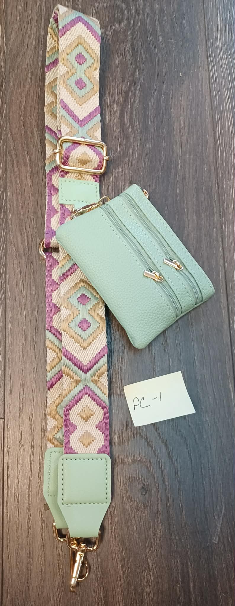 Clip and Go Strap for Phone with Wallet Crossbody