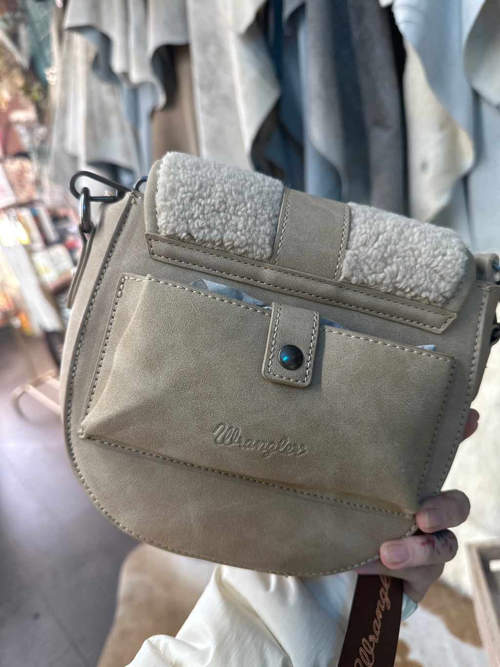 Wrangler Sherpa Purse