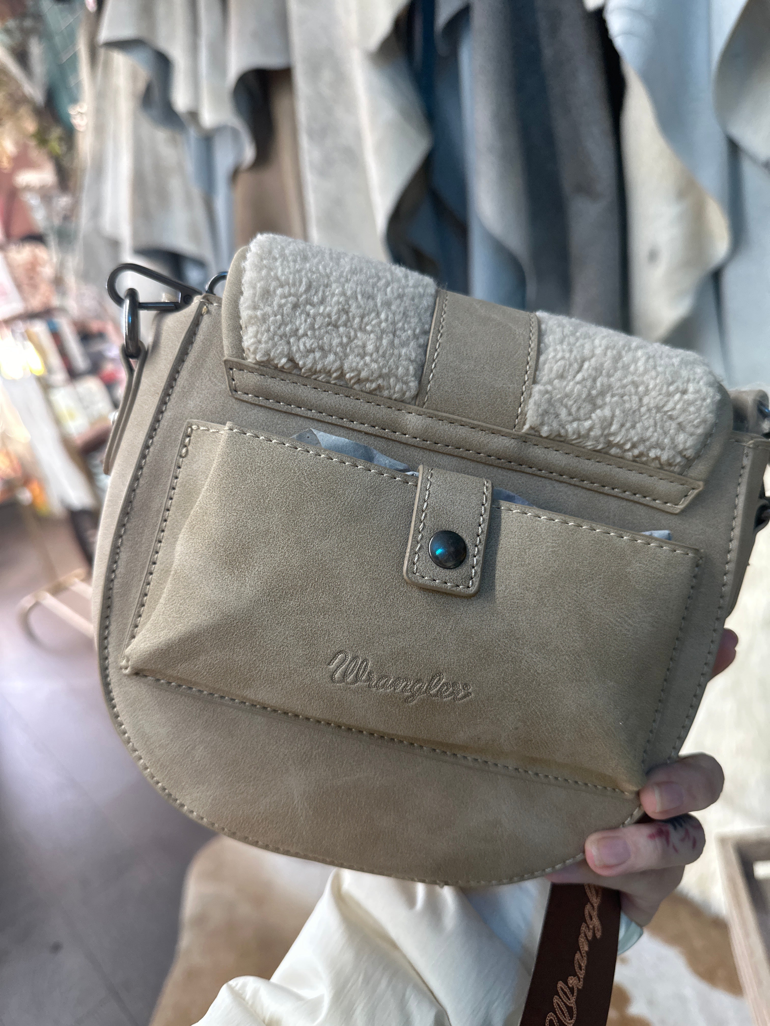 Wrangler Sherpa Purse