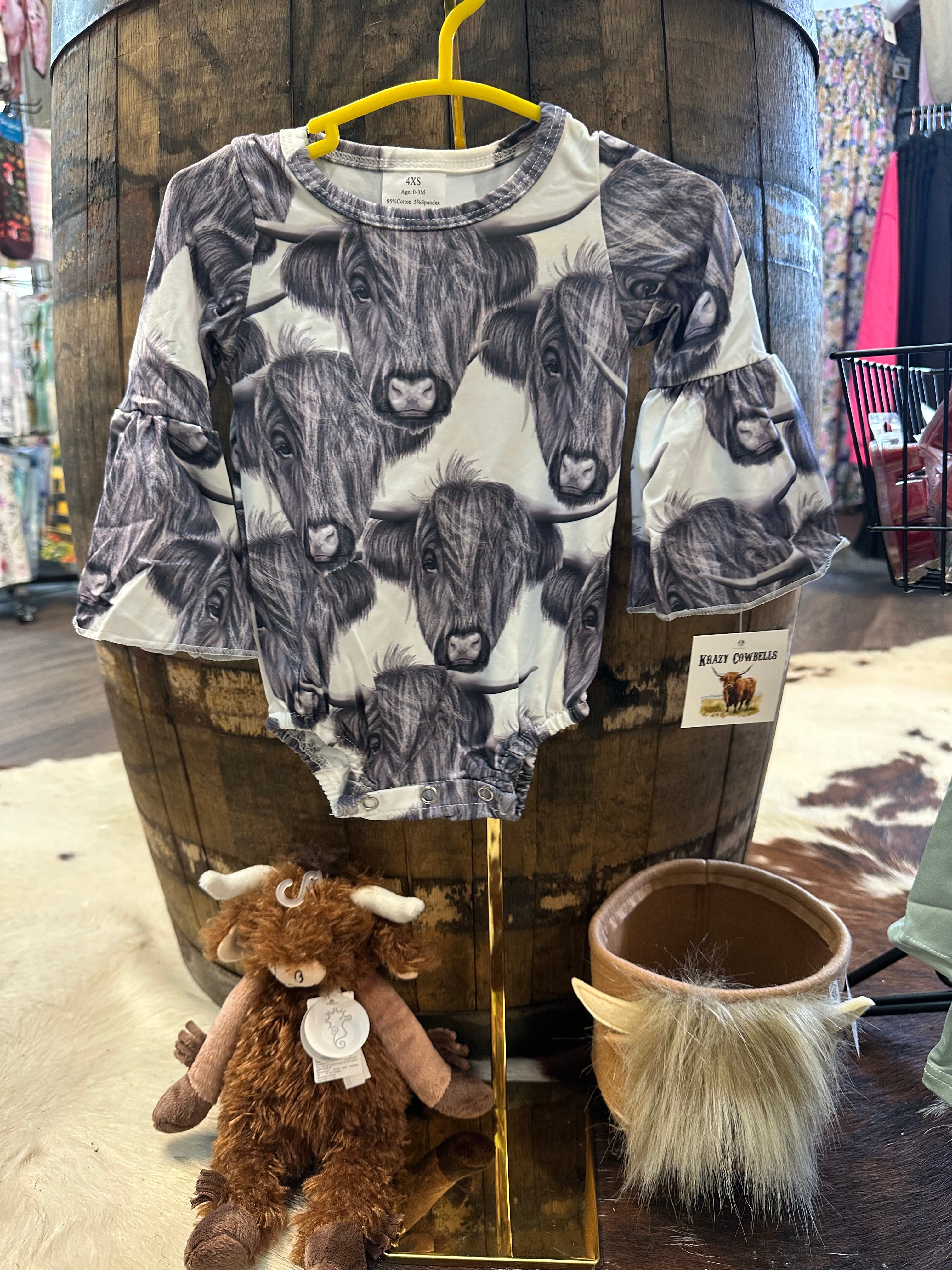 Highland Flare arm onesie