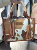 Wrangler Cow Print Purse