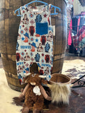 Howdy Cow romper