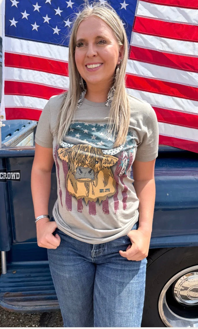 American 🇺🇸 Highland Tee