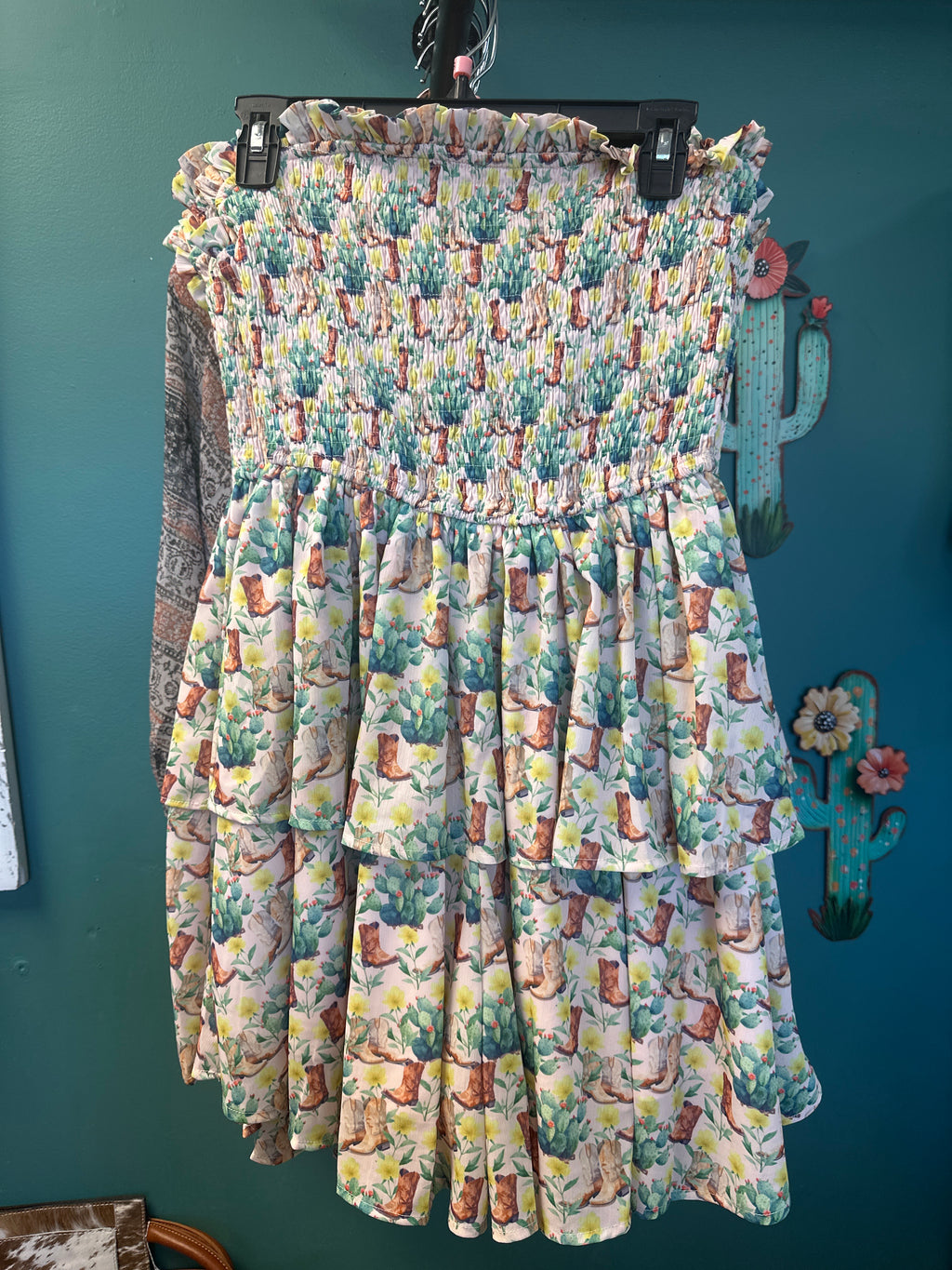 Boots and Cactus 🌵 Dress