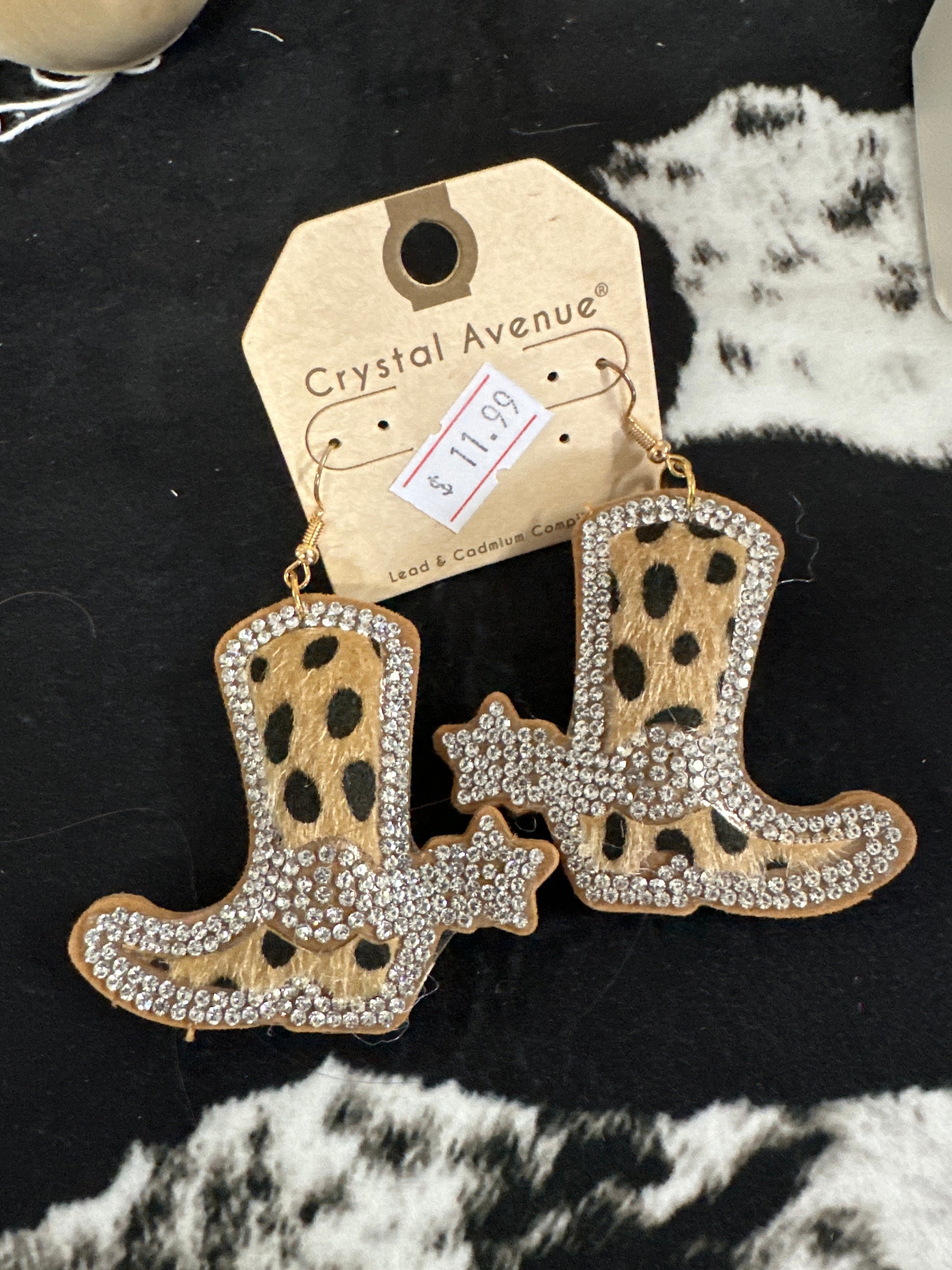 Boot Earrings
