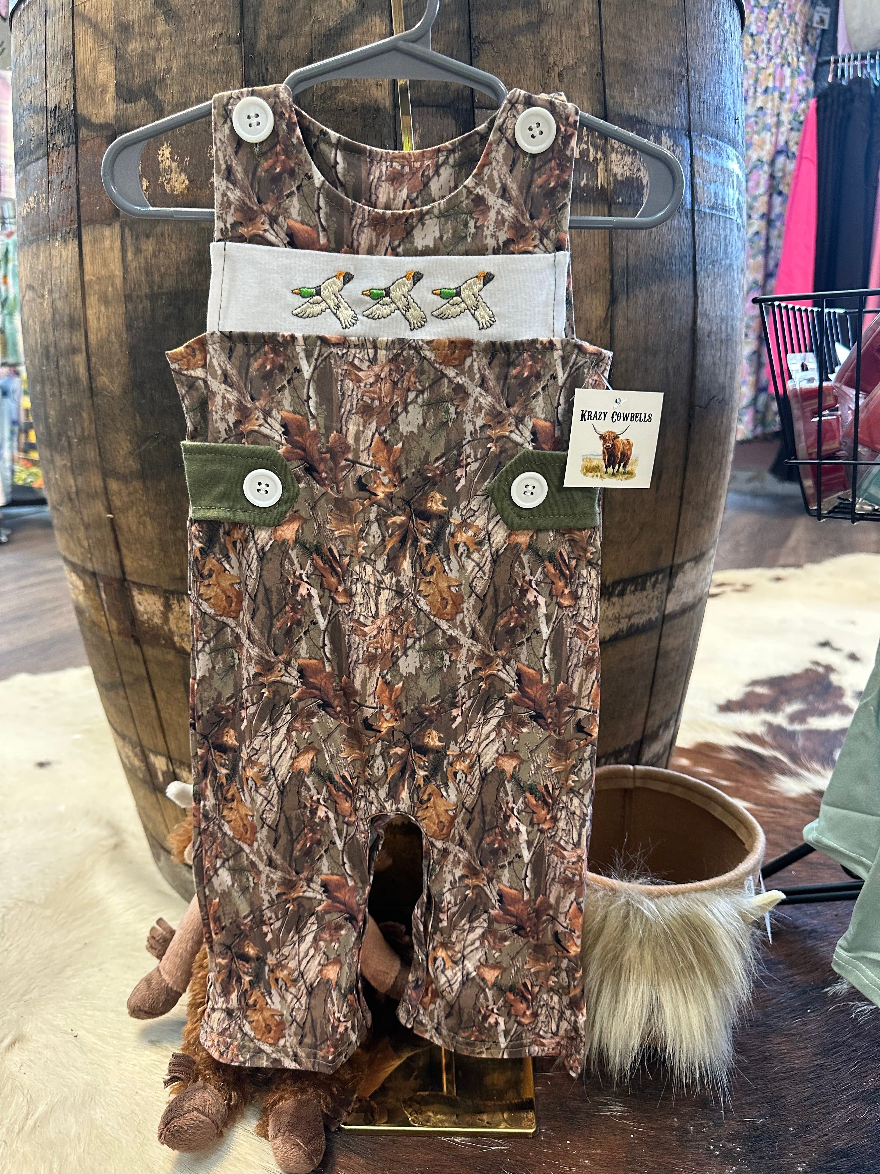 Duck Camo 🦆 overalls