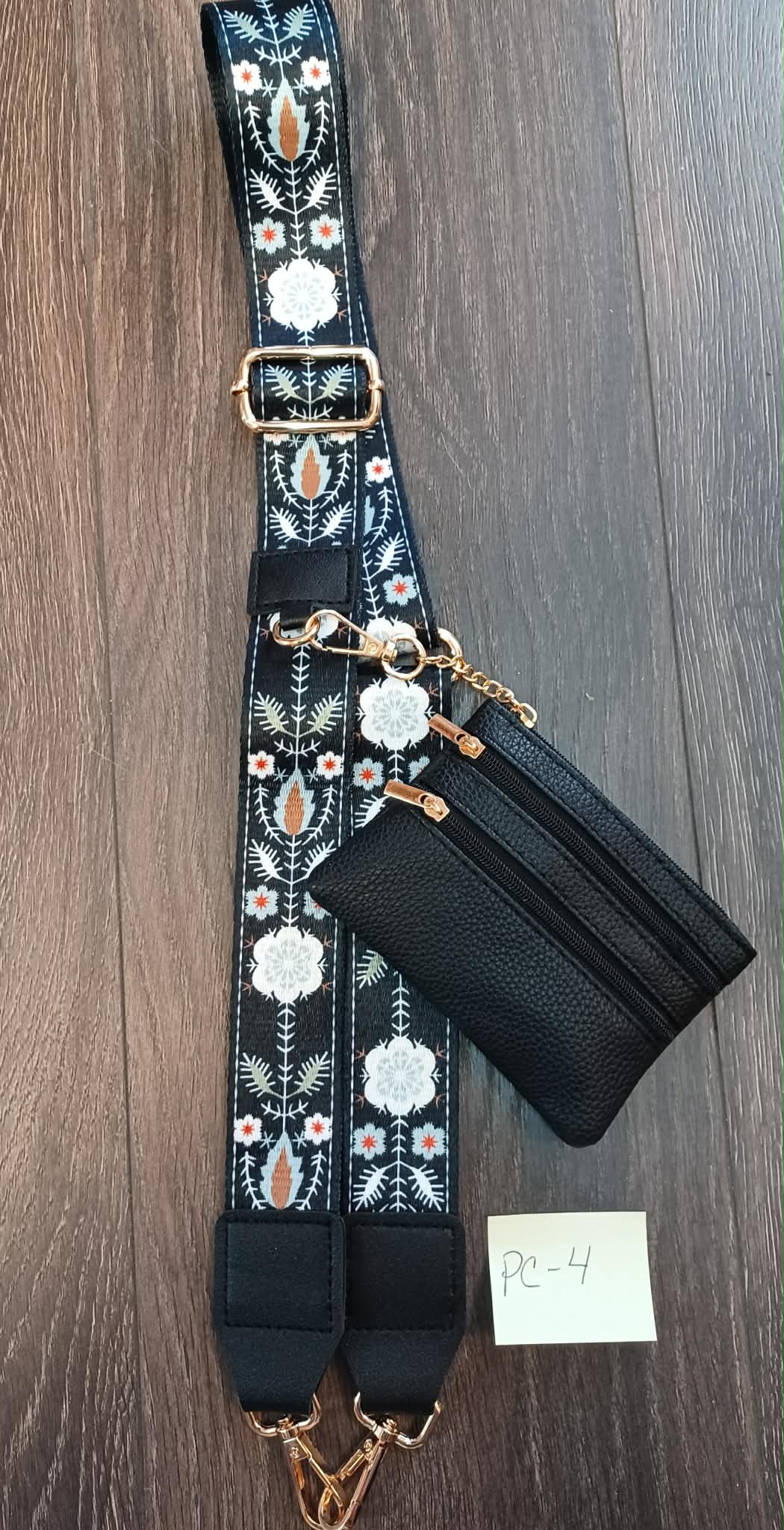 Clip and Go Strap for Phone with Wallet Crossbody