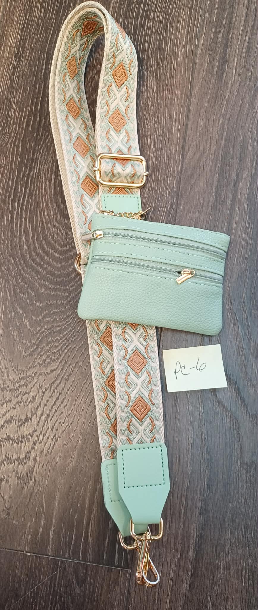 Clip and Go Strap for Phone with Wallet Crossbody