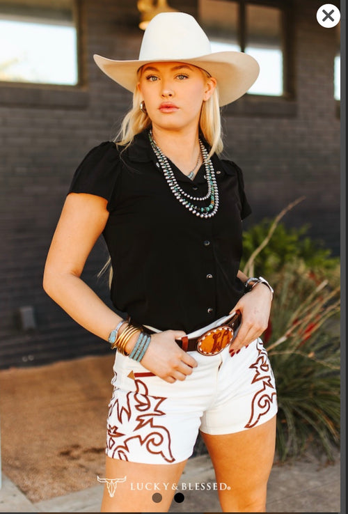 Boot Stitched Shorts