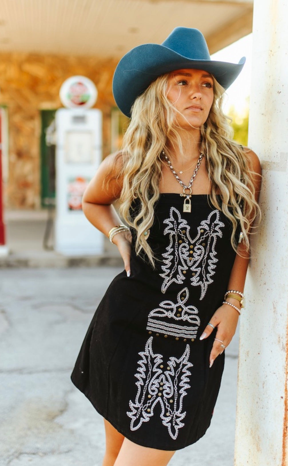 Boot Stitched dress