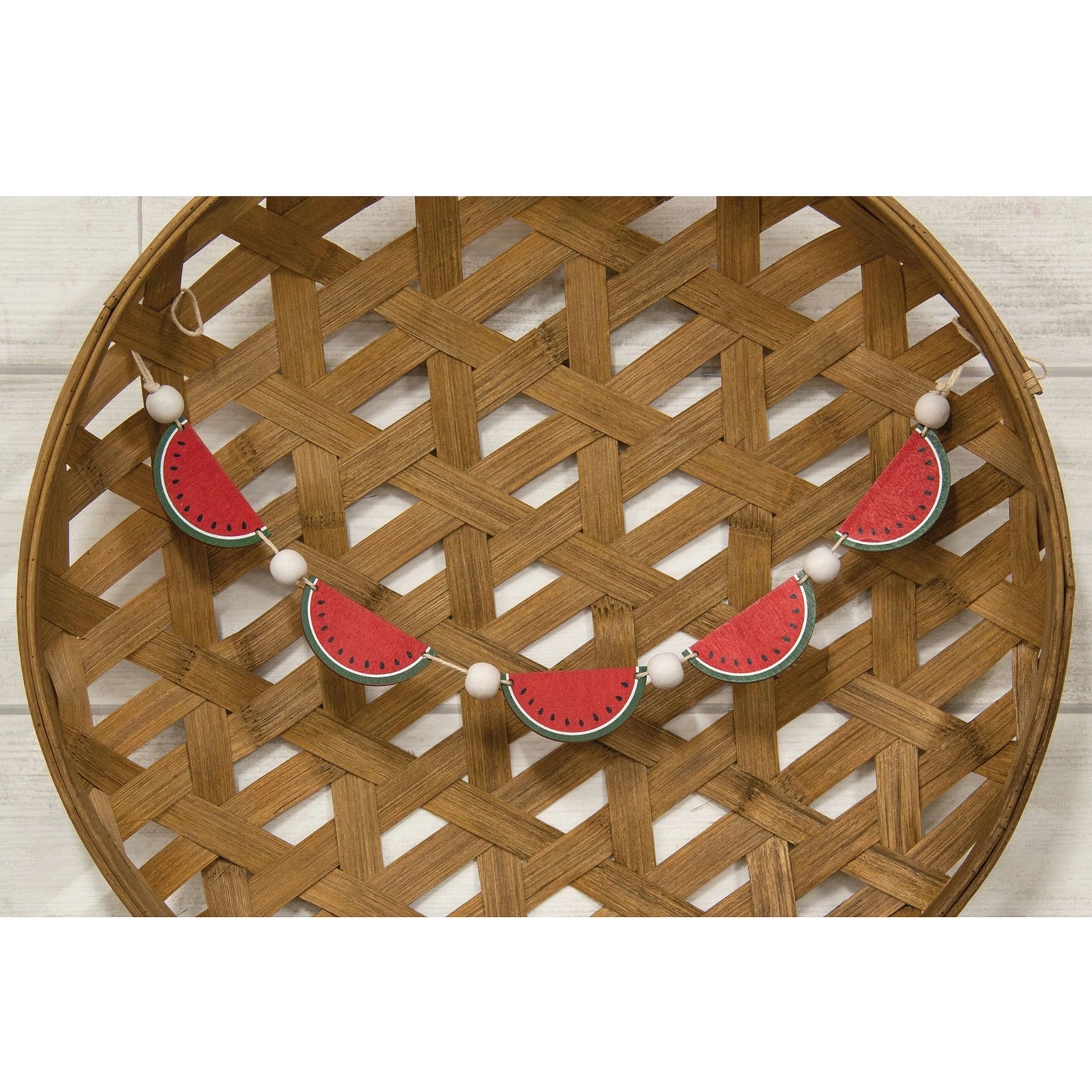 Beaded Watermelon Mini Garland